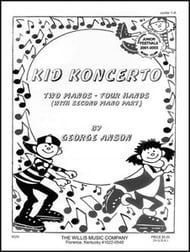 Kid Koncerto-2 Piano 4 Hands piano sheet music cover Thumbnail